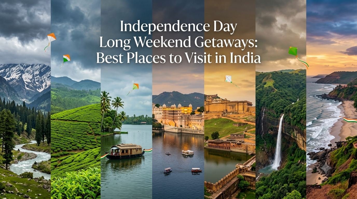 Best Places to Visit in India in August: Top Independence Day Long Weekend Getaways