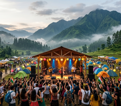 Ziro Festival of Music in Arunachal Pradesh with live music, camping and mountains